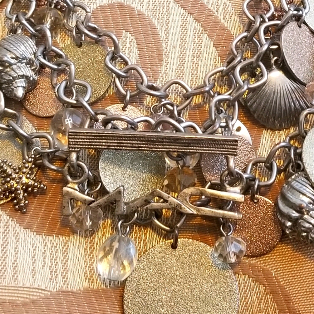 MAC COSMETICS employee pin on necklace